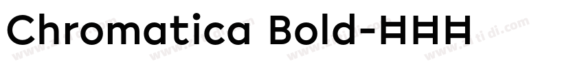 Chromatica Bold字体转换